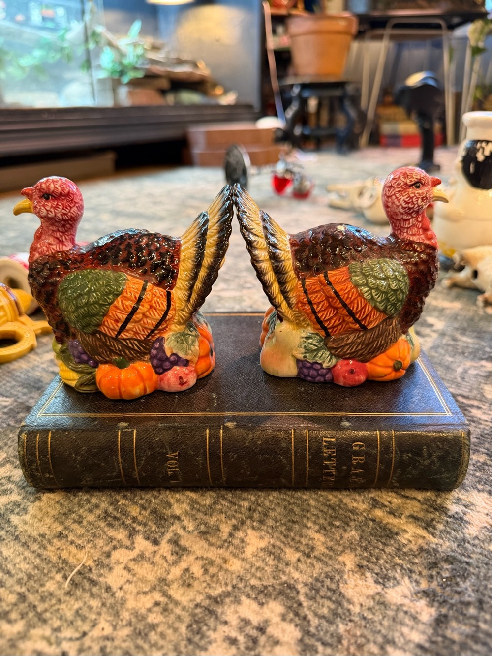 1997 Thanksgiving Turkey Salt and Pepper Shakers